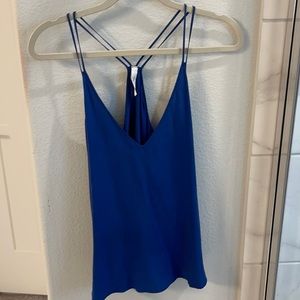 Cobalt blue Rory Beca silk cami